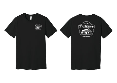 Parkway Men's (UNISEX) Restaurant Tri-Blend T-Shirt – Charcoal Black