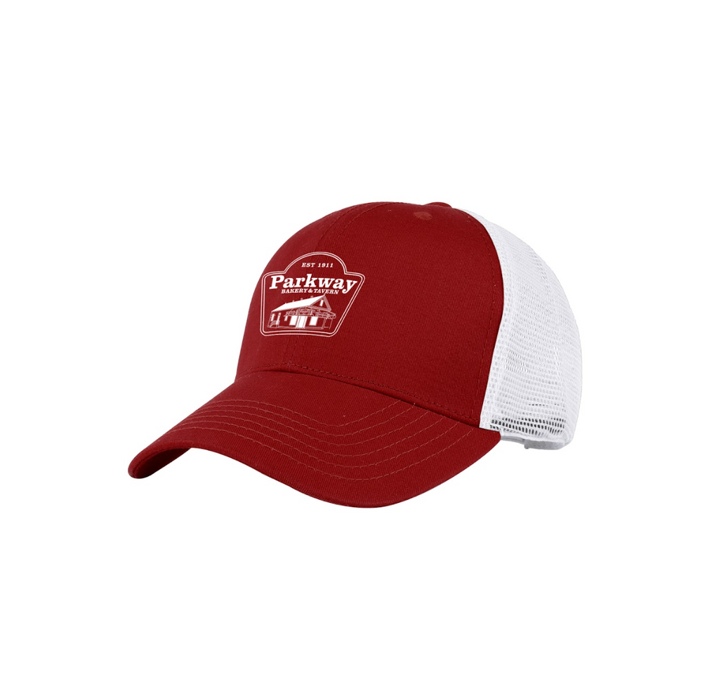 Parkway Restaurant Trucker Cap - Clay Maroon